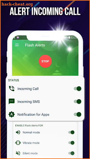Flash Alerts - Blinking LED Notifications screenshot
