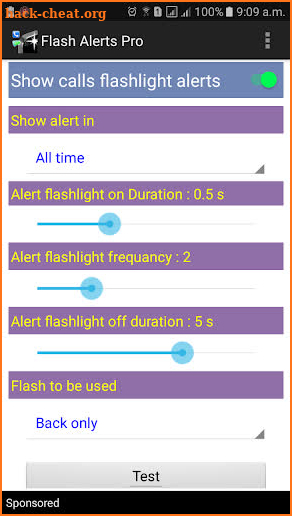 Flash Alerts Pro: Hands-Free 2020 screenshot
