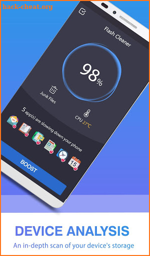 Flash Cleaner & Booster App screenshot