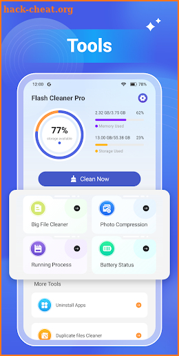 Flash Cleaner Pro screenshot