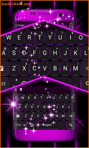 Flash Keyboard Theme  For Whatsapp screenshot