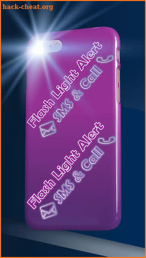 Flash Light Alert SMS & Call screenshot