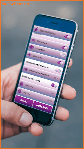 Flash Light Alert SMS & Call screenshot