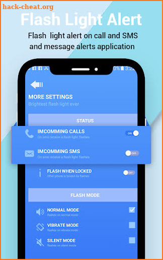 Flash On Call 2020 - Flash Alert Notification screenshot