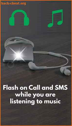 Flash on Call and SMS, Ultimate flashlight alerts screenshot