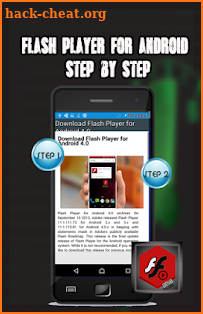 Flash Player for Android Step by Step screenshot