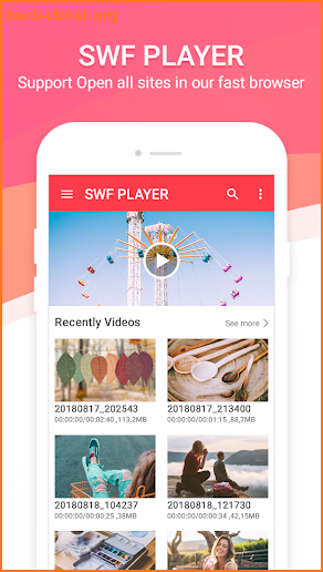 Flash Player for Android - SWF Player screenshot