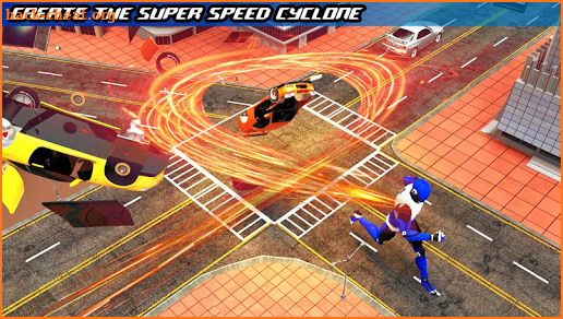 Flash Robot Speedster: Cop Robot hero- Flash games screenshot