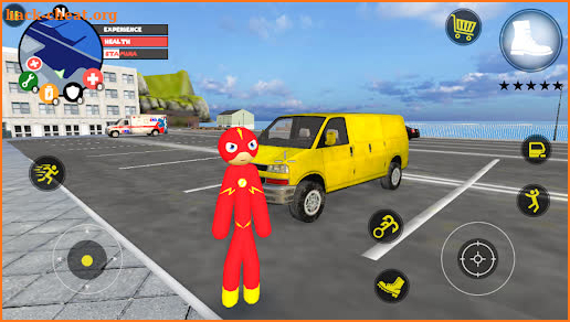 Flash Speed Stickman Hero Vegas Crime Simulator screenshot