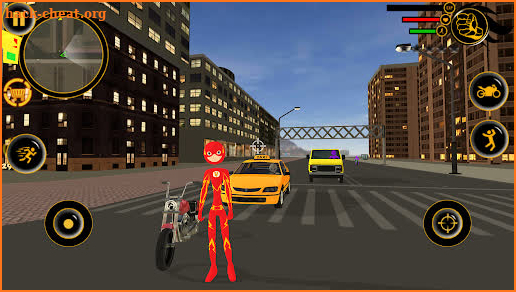 Flash Speed Stickman Rope Hero Vegas Crime screenshot
