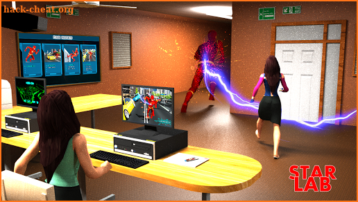 Flash Speedster hero- Superhero flash Speed games screenshot