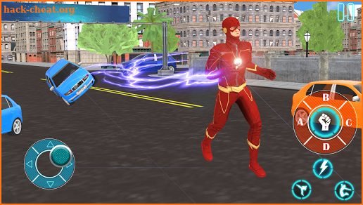 Flash Speedsters- Superhero Wall Run- flash games screenshot