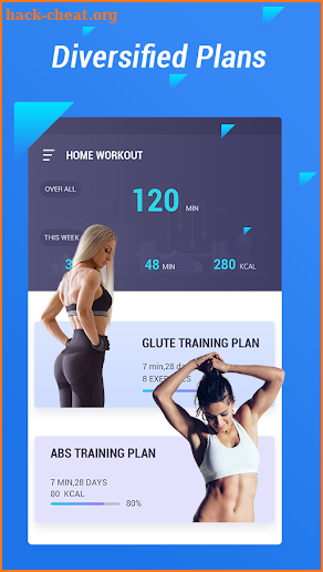 Flash Workout - Abs & Butt Fitness, Gym Exercises screenshot