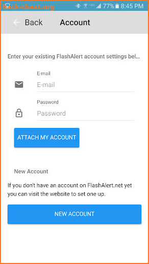 FlashAlert Messenger screenshot