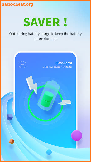 FlashBoost - battery saver screenshot