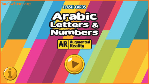 Flashcards Arabic Augmented Reality screenshot