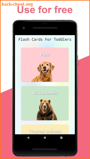 Flashcards For Toddlers: Animals screenshot