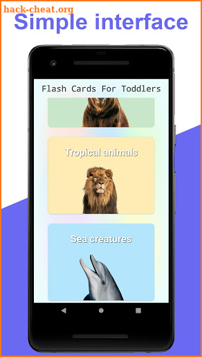 Flashcards For Toddlers: Animals screenshot