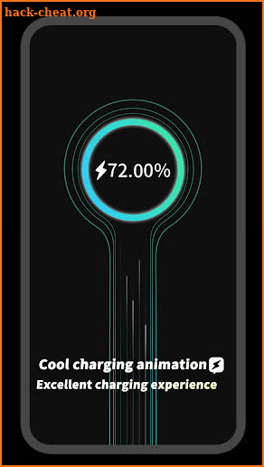 Flashing charging animation screenshot