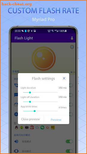Flashlight screenshot