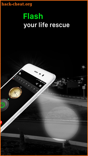 Flashlight -  Call Flash, blink on Call & SMS screenshot