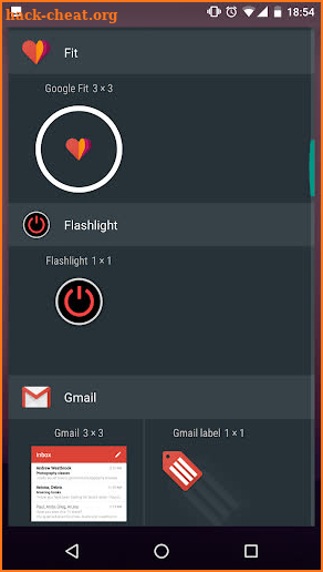 Flashlight Widget screenshot