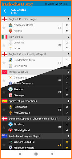 FlashScore: Football Livescore screenshot