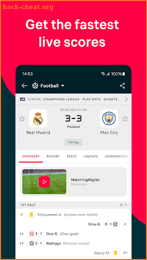 Flashscore: Sport Scores, News screenshot