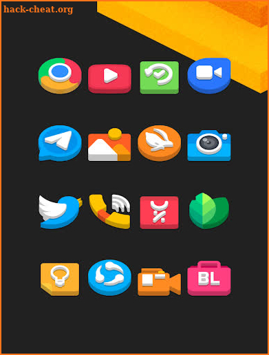 Flat 3D - Icon Pack screenshot