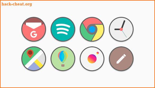 Flat Circle - Icon Pack screenshot
