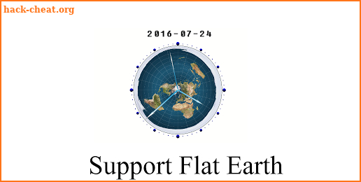 Flat Earth Clock screenshot