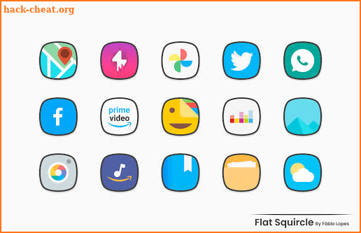 Flat Squircle - Icon Pack screenshot