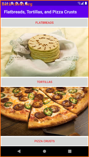 Flatbreads, Tortillas, and Pizza Crusts screenshot