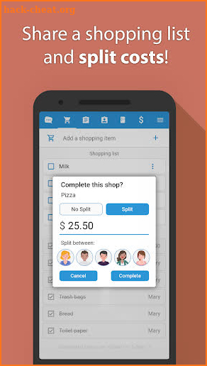 Flatchat - Household chores, shopping, expenses screenshot
