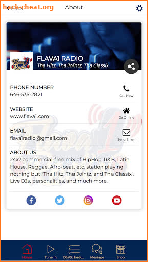 Flava1 Radio screenshot