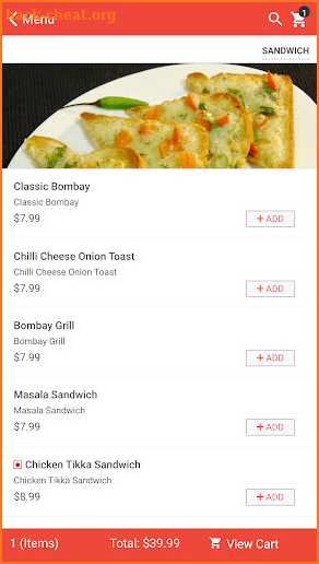 Flavors Of India QC screenshot