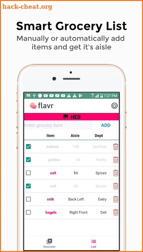 flavr screenshot