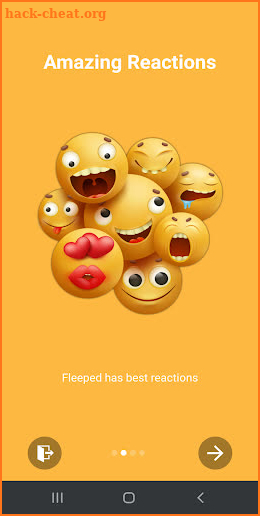 Fleeped Social Network screenshot