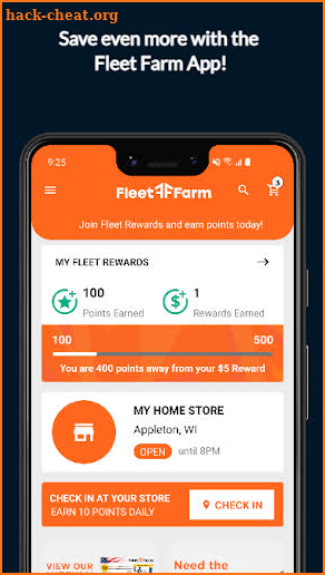Fleet Farm screenshot