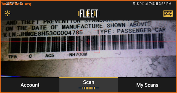 Fleet: Scan and manage vehicles screenshot