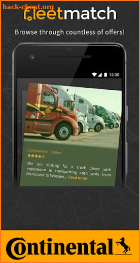 fleetmatch - the app for all Truck Drivers screenshot