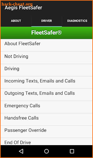 FleetSafer screenshot