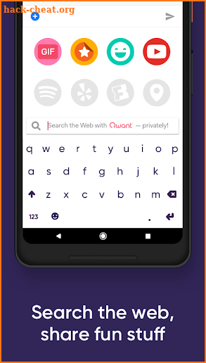 Fleksy - Emoji & GIF keyboard app screenshot