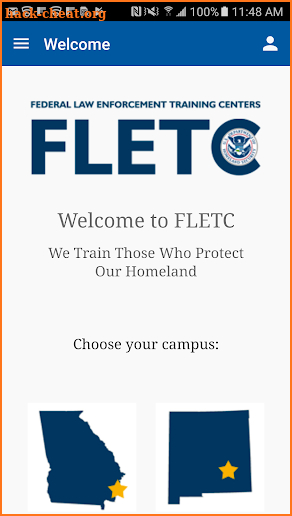FLETC Mobile App screenshot