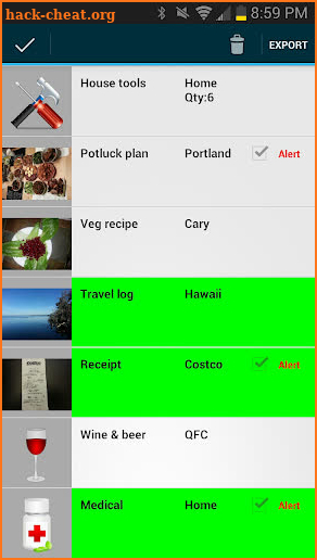 Flex Inventory screenshot