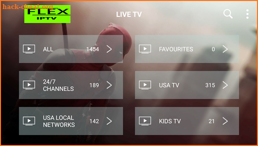 Flex IPTV Box - Register and Watch Live IPTV screenshot