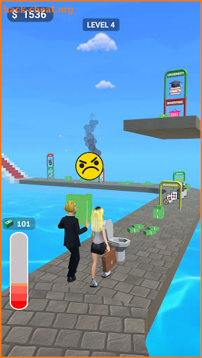 Flex Run 3D: Money Honey! screenshot
