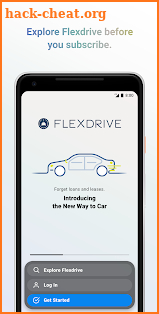 Flexdrive - Car Subscription App screenshot