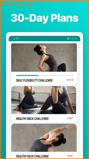 Flexibility & Stretching App screenshot