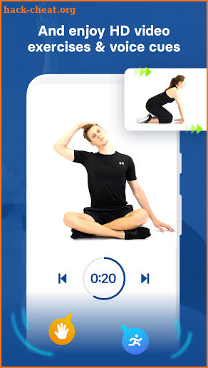 Flexibility Training & Stretching Exercise at Home screenshot